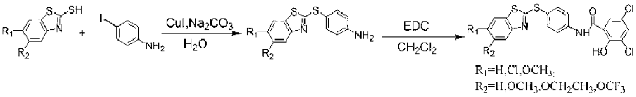 Preparation method of micromolecule cathepsin D inhibitor