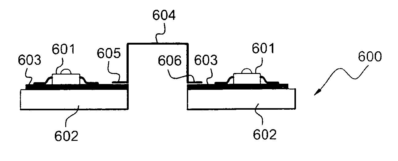 Method of making a support for light emitting diodes which are interconnected in a three-dimensional environment