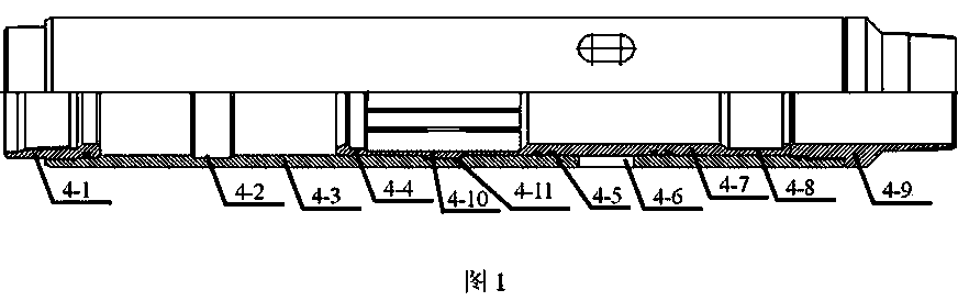 Open hole staged fracturing well completion pipe string provided with controllable valve and hydraulic control switching pipe string