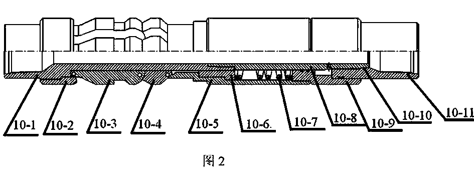 Open hole staged fracturing well completion pipe string provided with controllable valve and hydraulic control switching pipe string