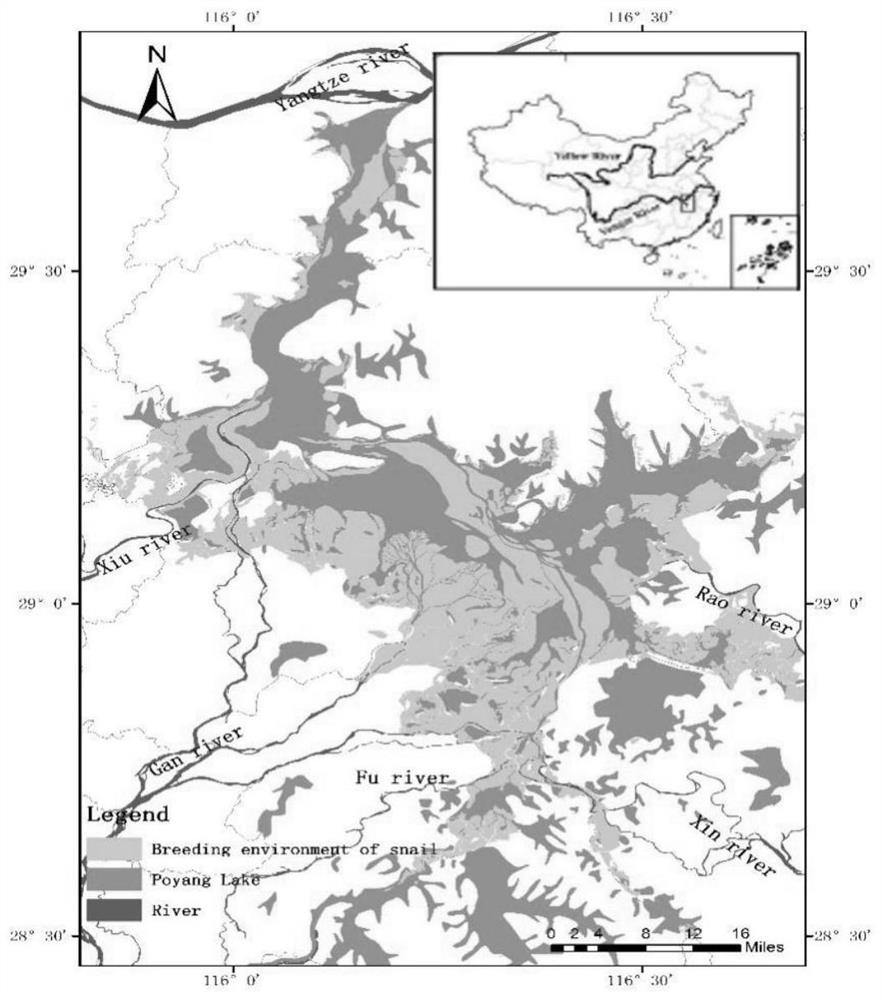 Specific biological population elevation acquisition method based on digital elevation model