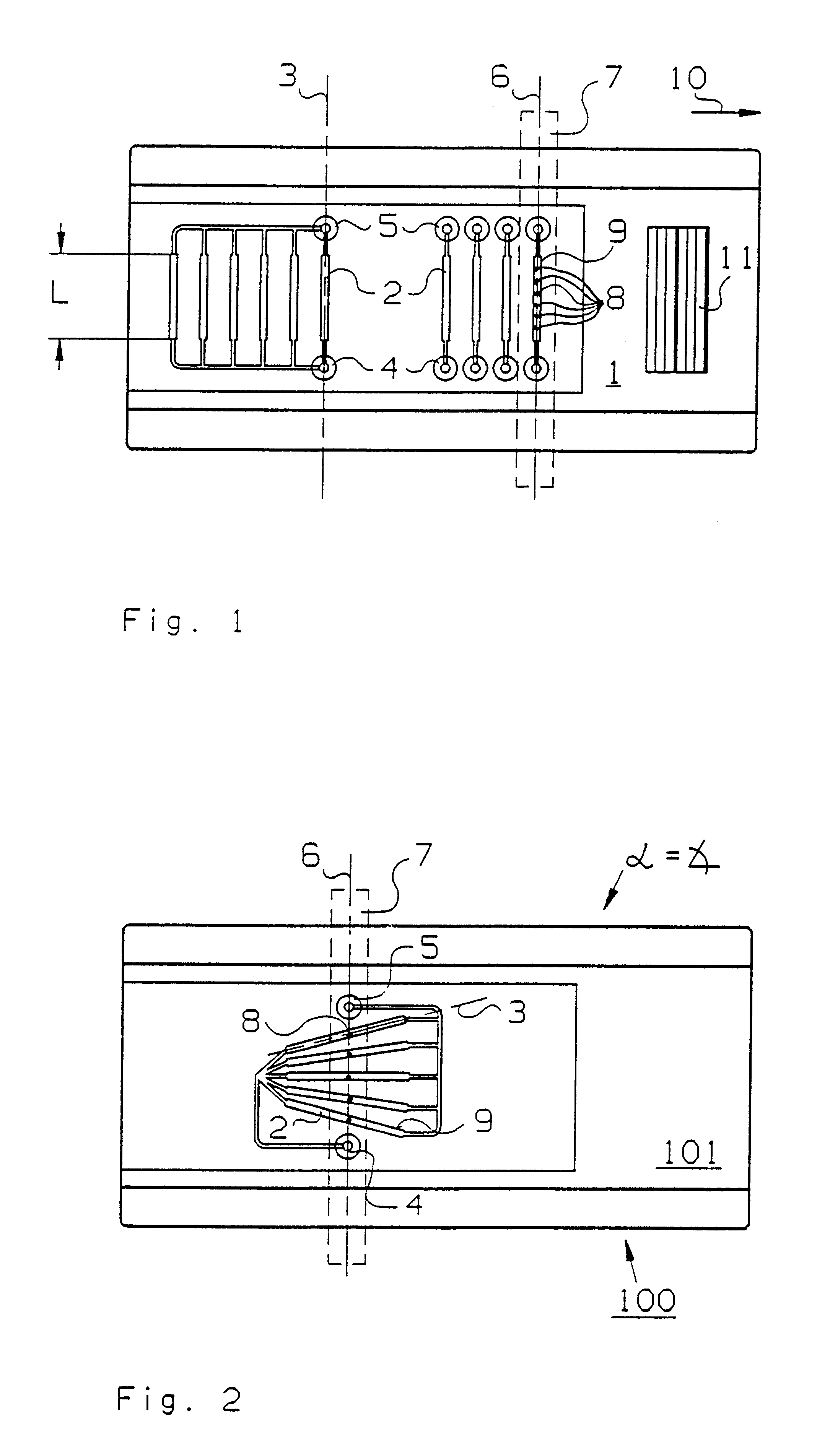 Device for measuring the concentration of gaseous and vaporous components of a gas mixture