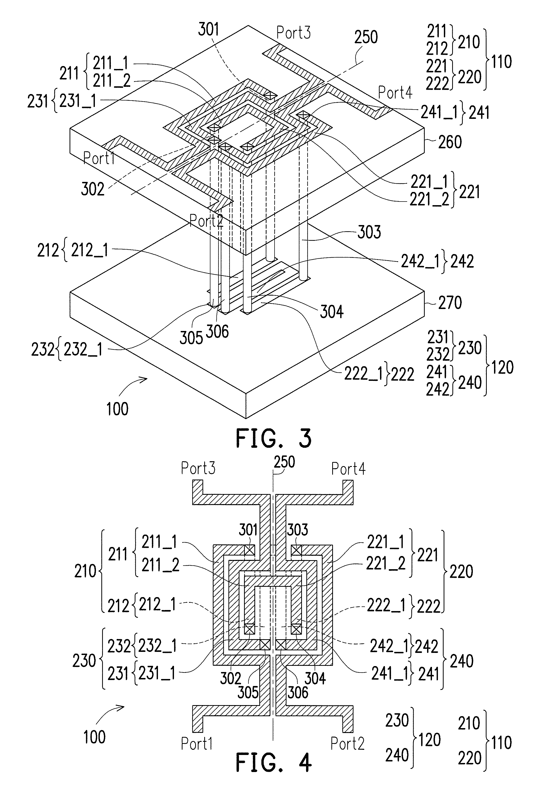 Three-dimension symmetrical vertical transformer