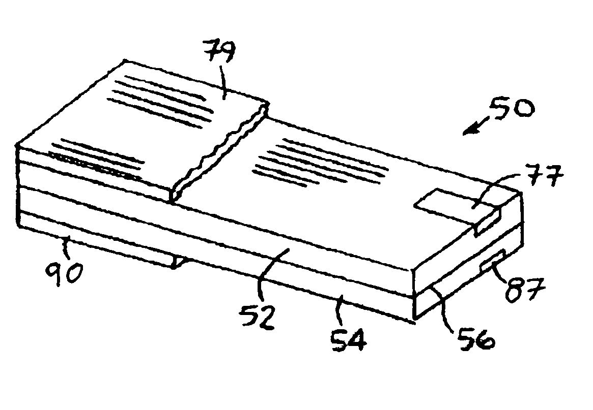 Thin layer electrochemical cell with self-formed separator