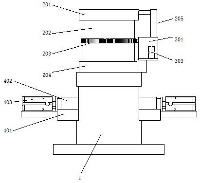 Auxiliary diagnosis device for wear degree of steel wire rope