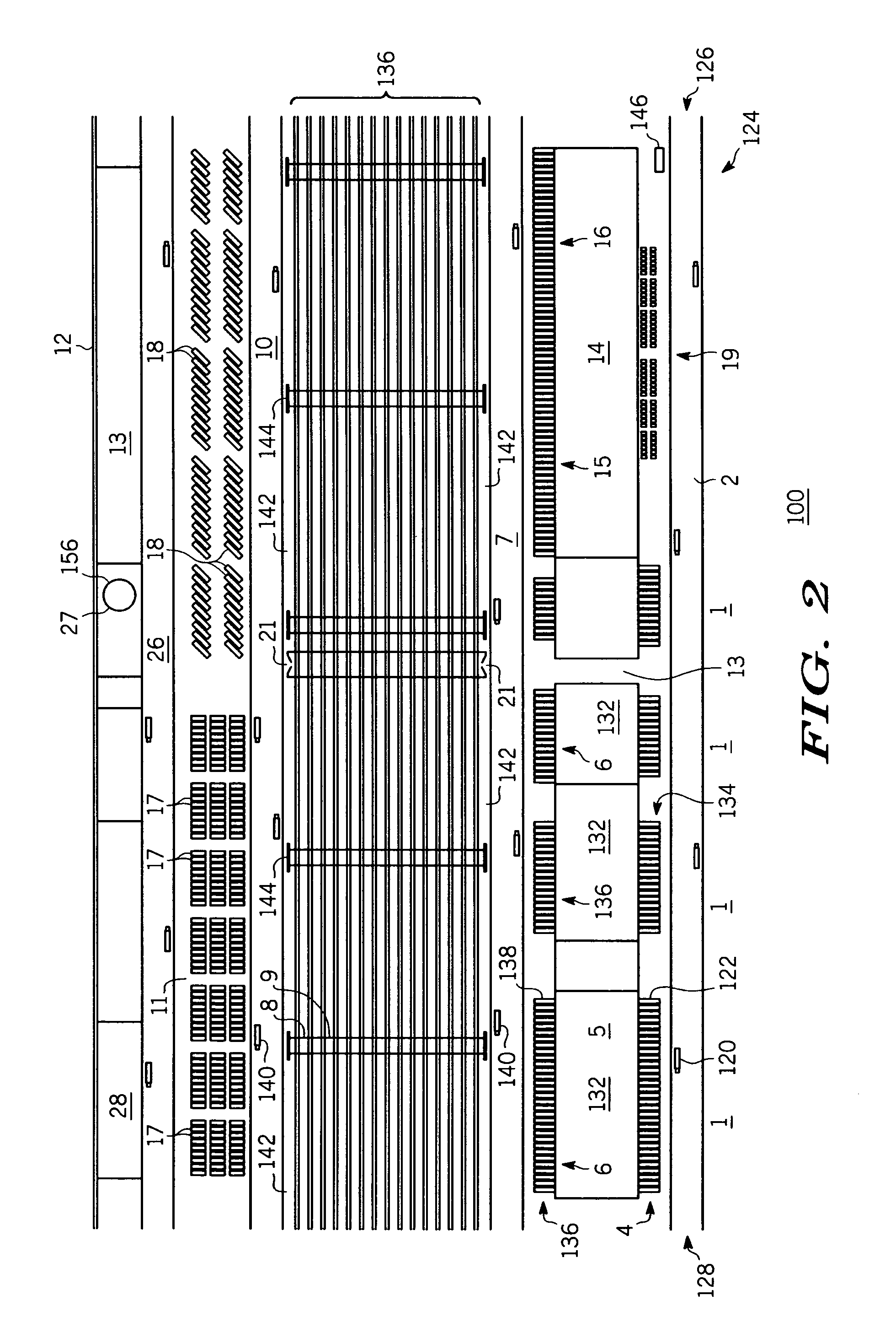Inline terminal, hub and distribution system
