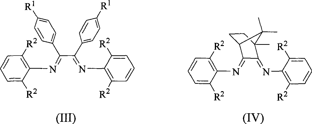 Alpha-nickel diimine compound olefin polymerization catalyst and preparation method thereof, and method for preparing branched polyethylene