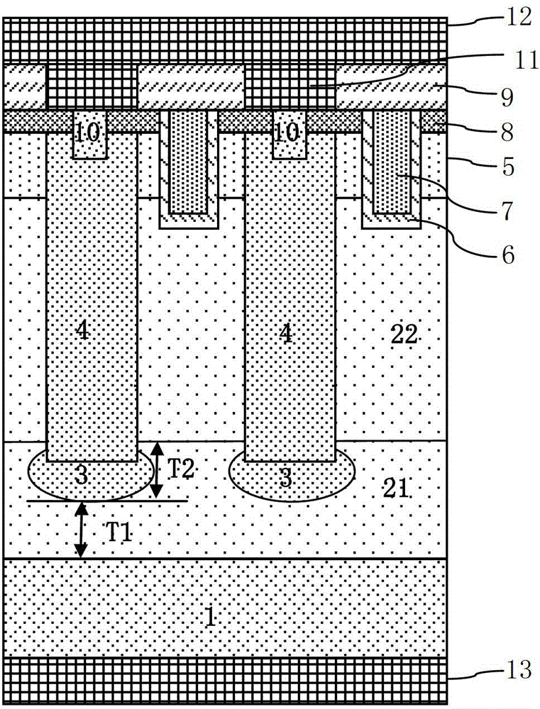 Super-junction device and manufacturing method thereof