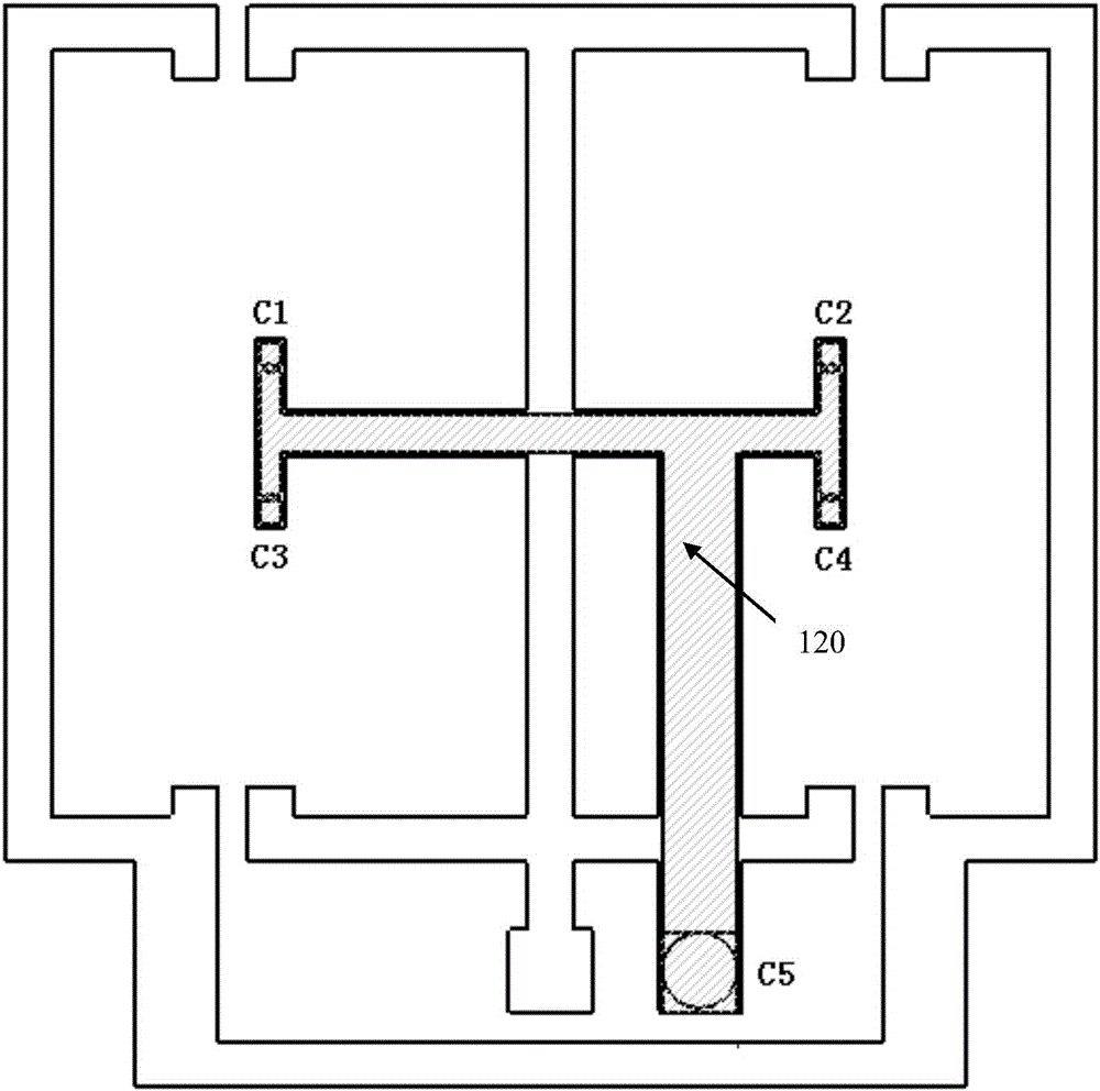 A circuit board of an igbt module