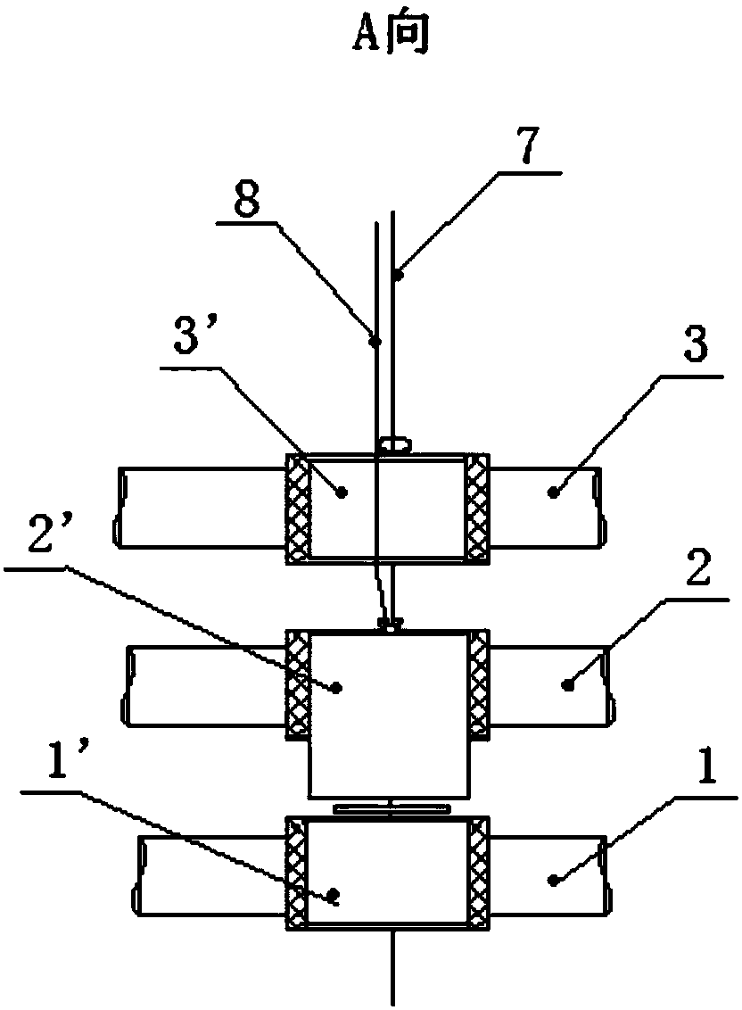 Production process for flame-retardant sewing threads