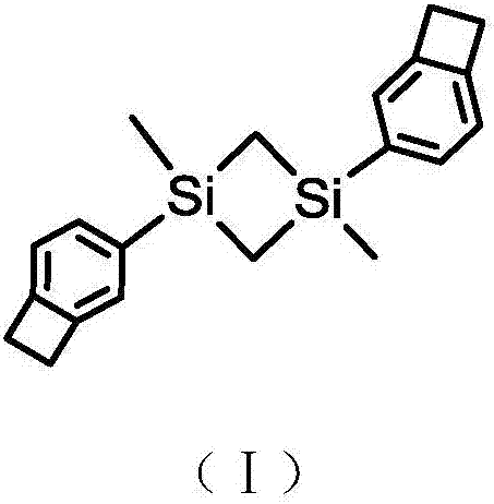 Benzocyclobutene polycarbosilane polymeric monomer or resin and preparation method thereof