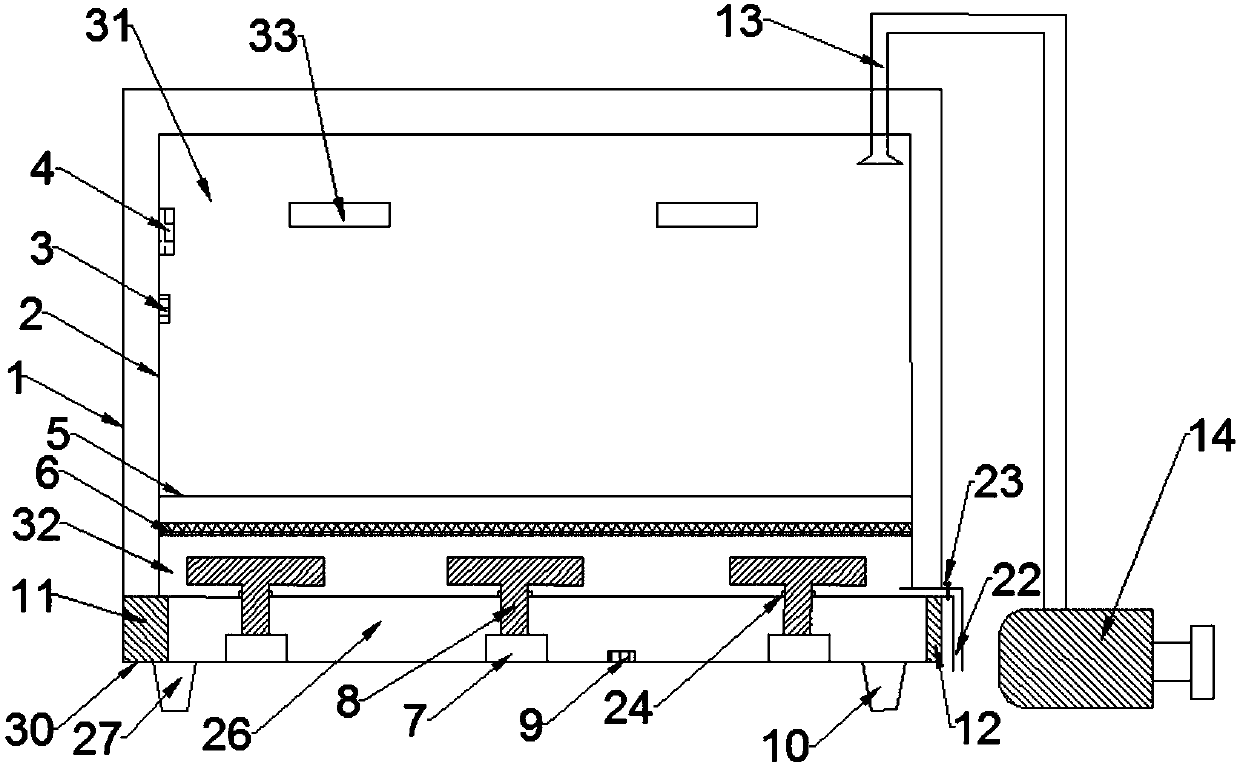 Constant-temperature water-bath tank with stirring device applicable to different utensils