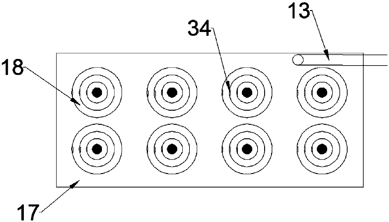 Constant-temperature water-bath tank with stirring device applicable to different utensils