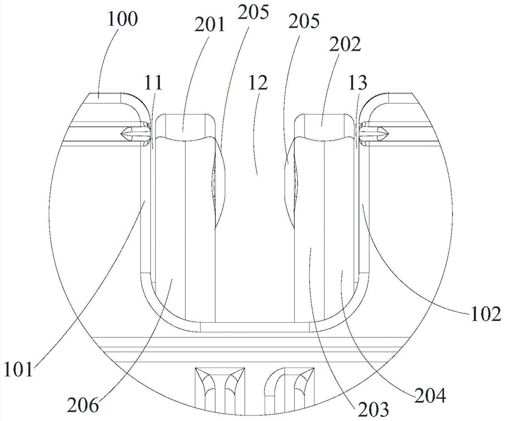 Rotary compressed air load switch and its nozzle assembly