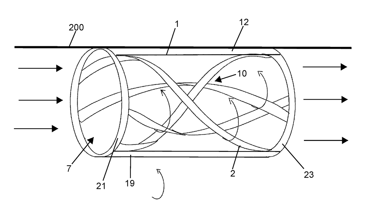 Water turbine propeller