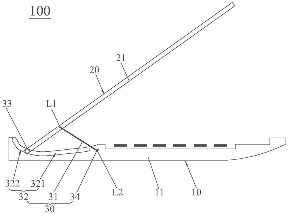 Overturn mechanism and electronic equipment with the overturn mechanism