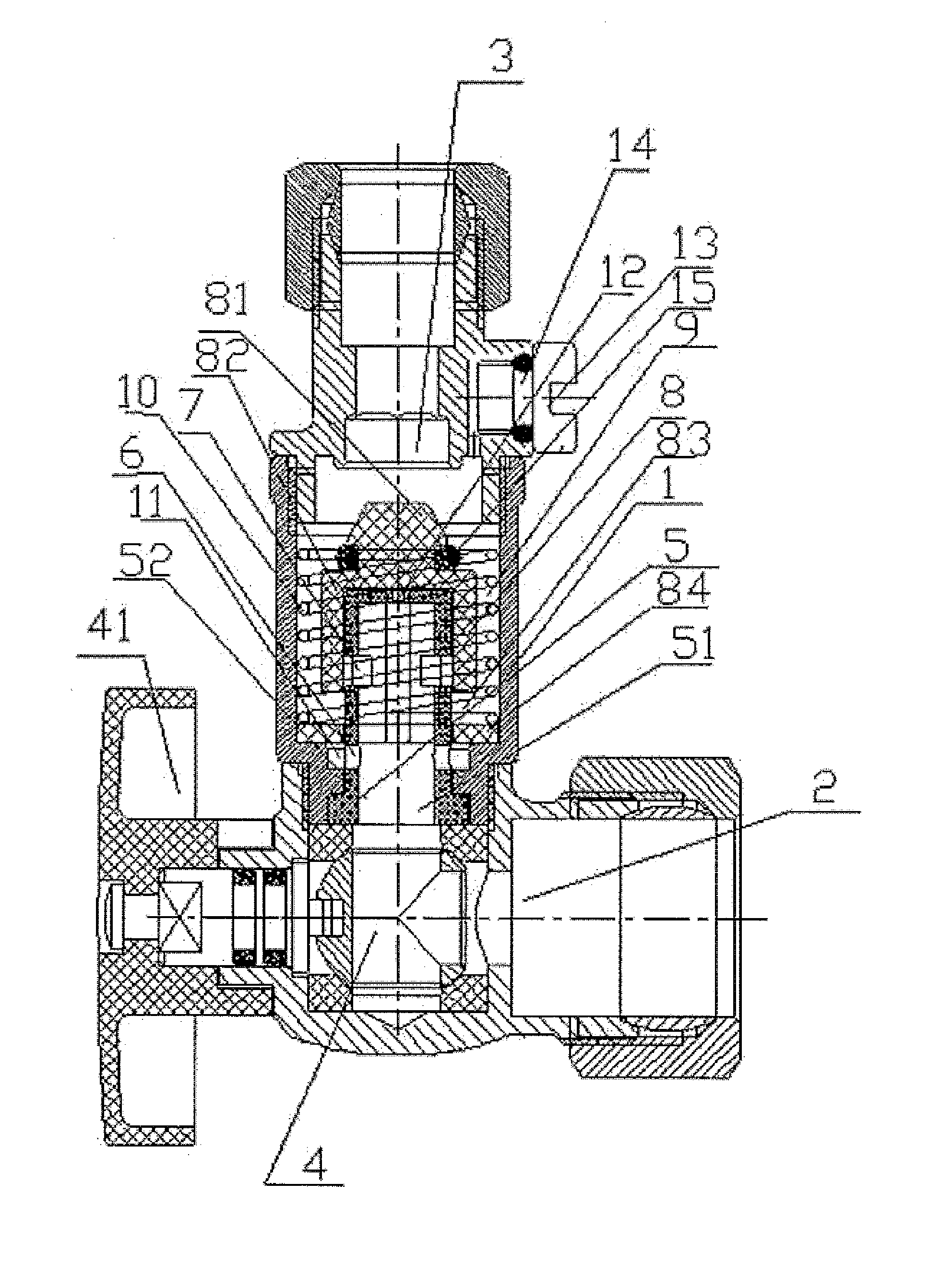 Relief valve for overload protection