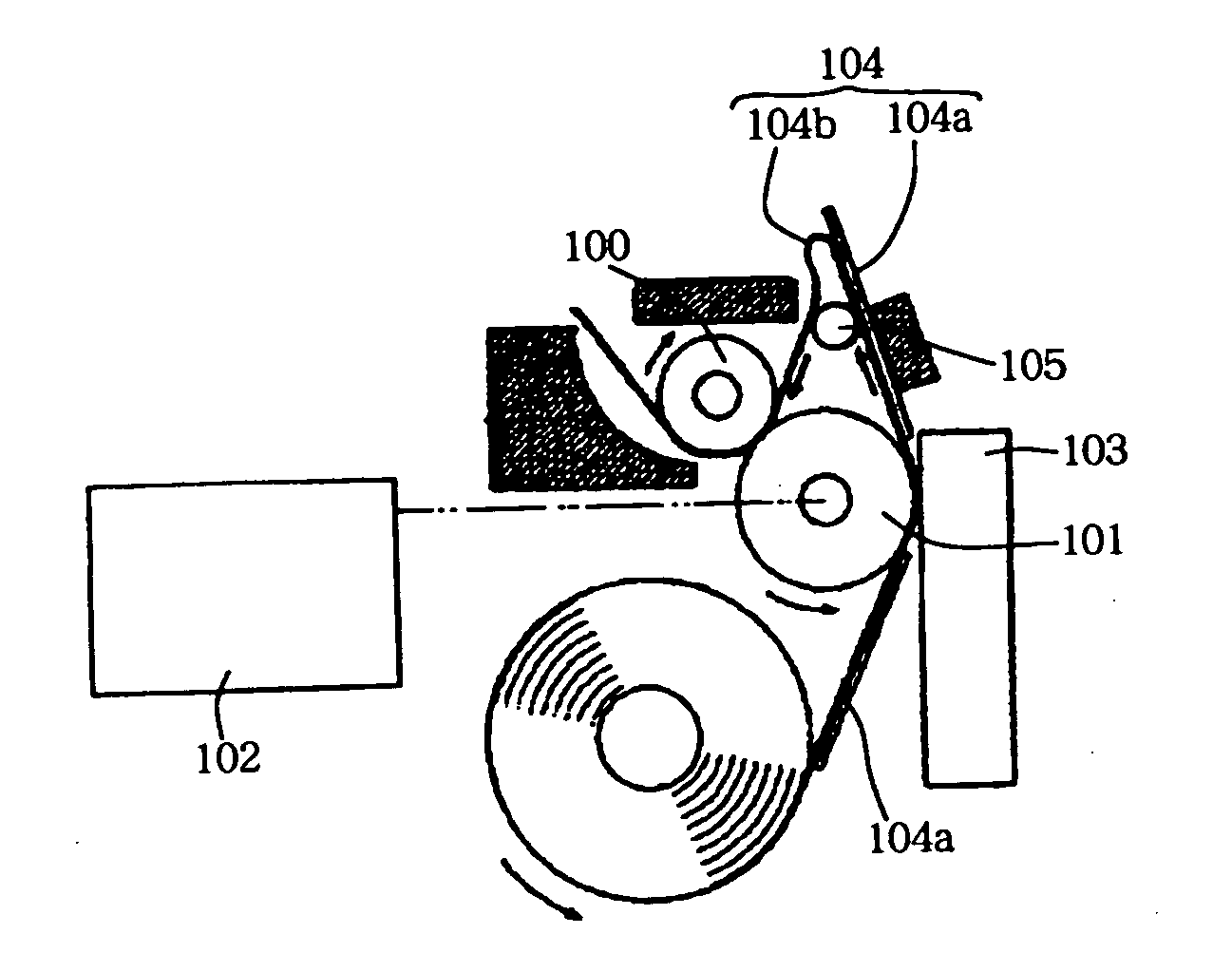 Label conveying apparatus and label printer having the same