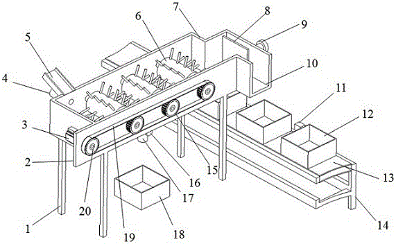 Single-slot simple iron removal device