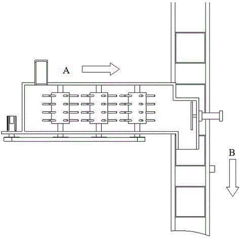 Single-slot simple iron removal device