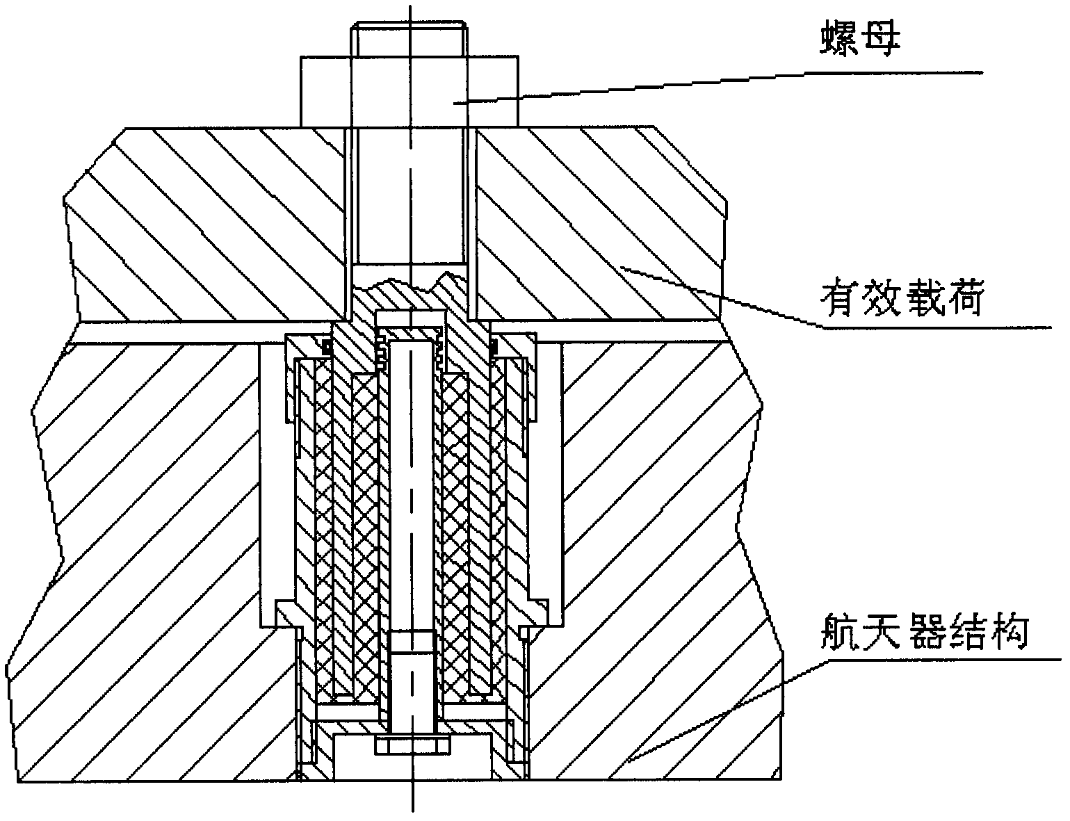 Seal type viscoelastic damper suitable for on-orbit application of spacecraft