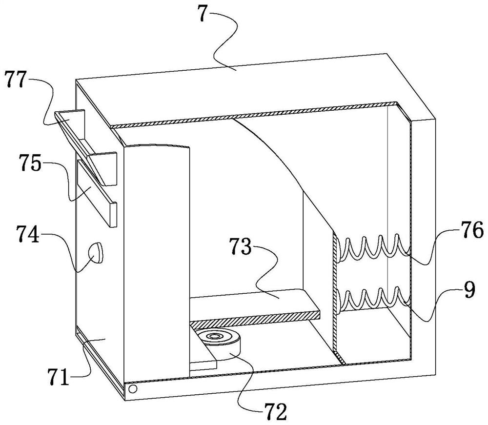 Dispensing trolley with lamplight prompting function