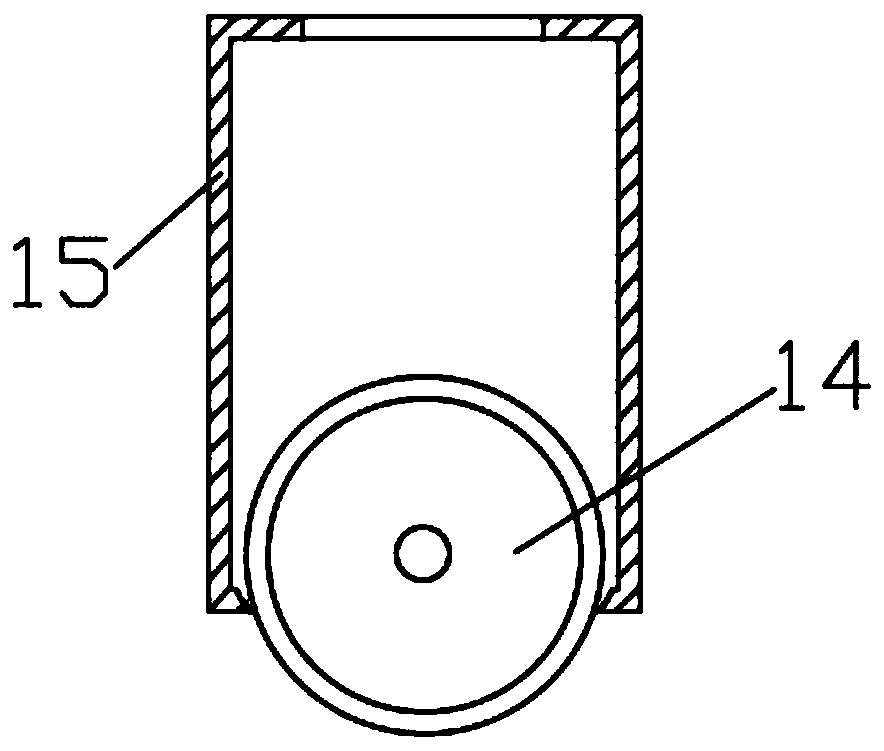 Processing device for increasing strength of aluminum-plastic composite panel