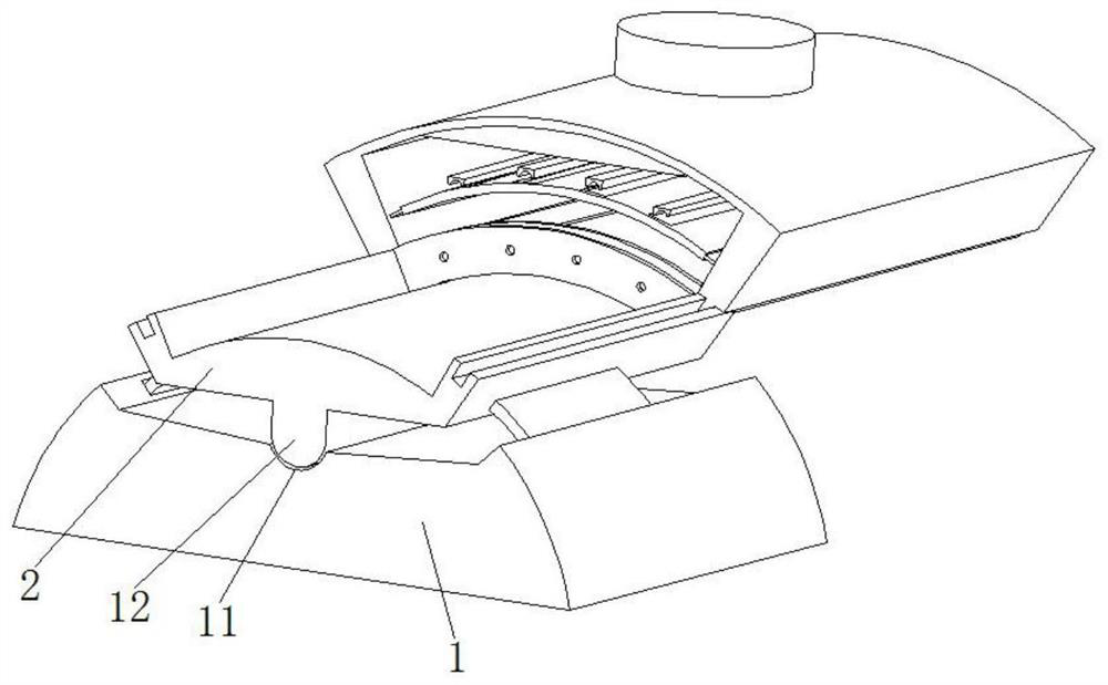 Assembly type modular prefabricated composite floor slab pouring forming mold