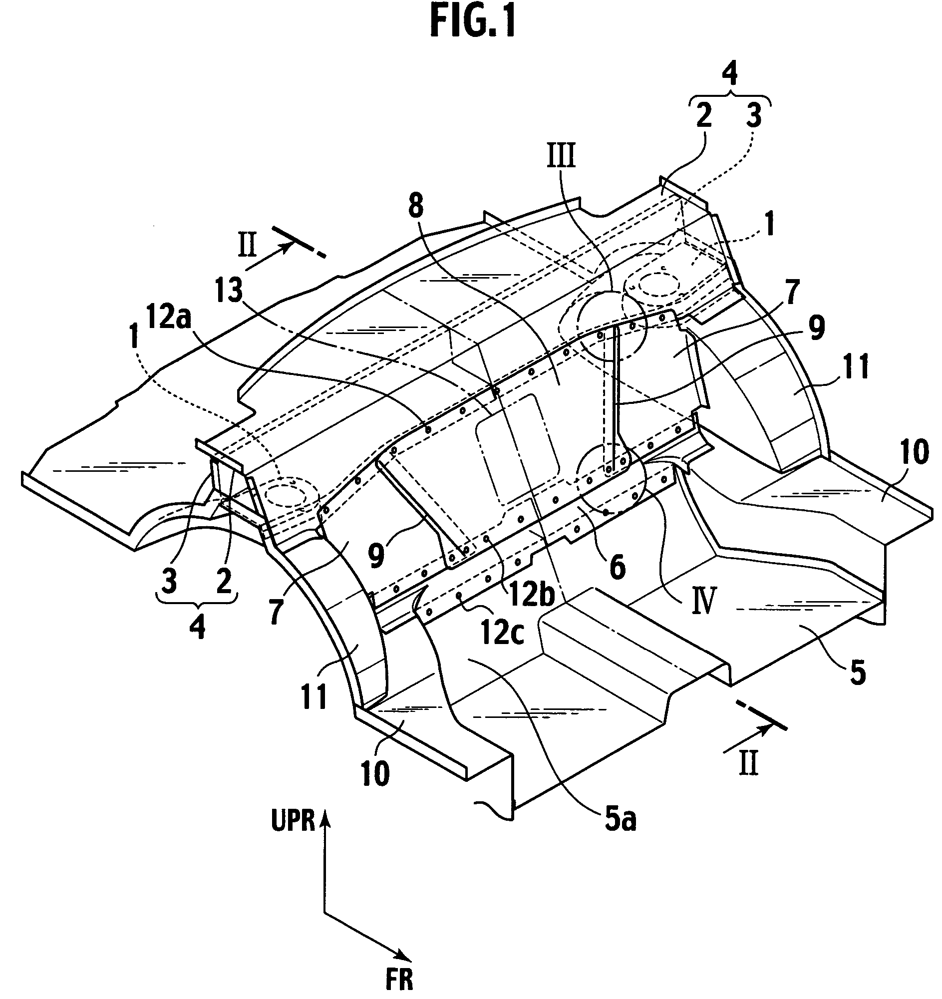 Vehicle rear body structure