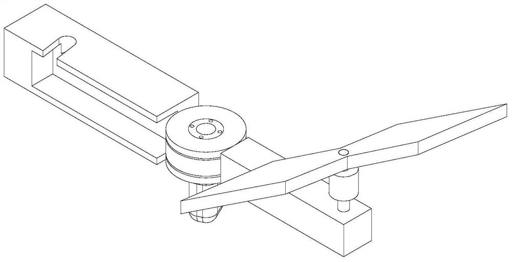 A two-degree-of-freedom rotating and folding UAV arm