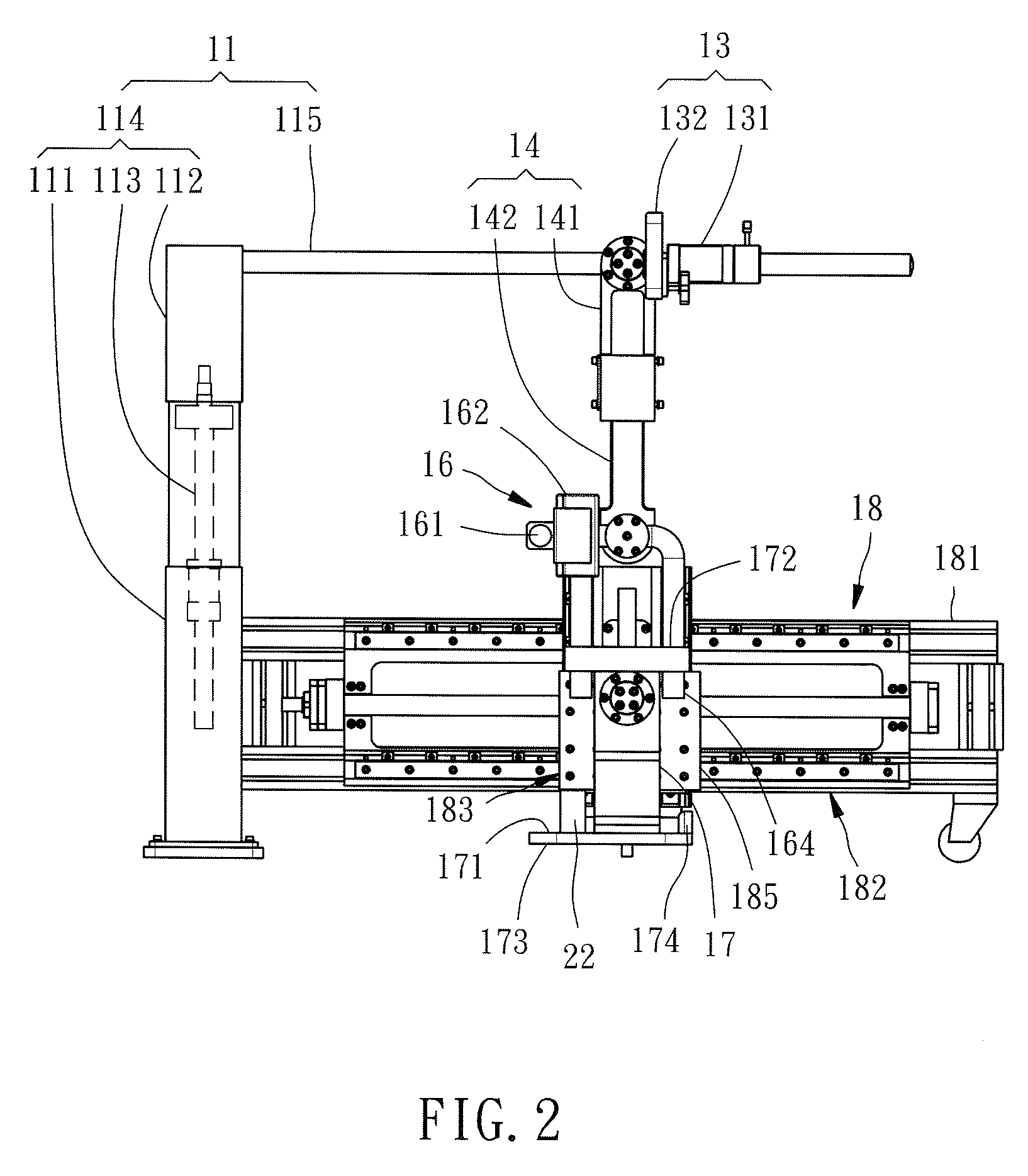 Gait rehabilitation machine and method of using the same