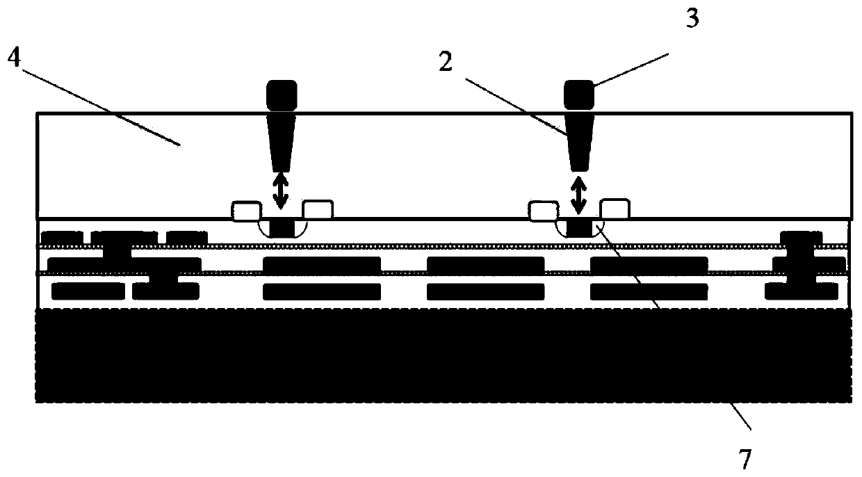 Back-lighting-type near-infrared pixel unit and manufacturing method thereof