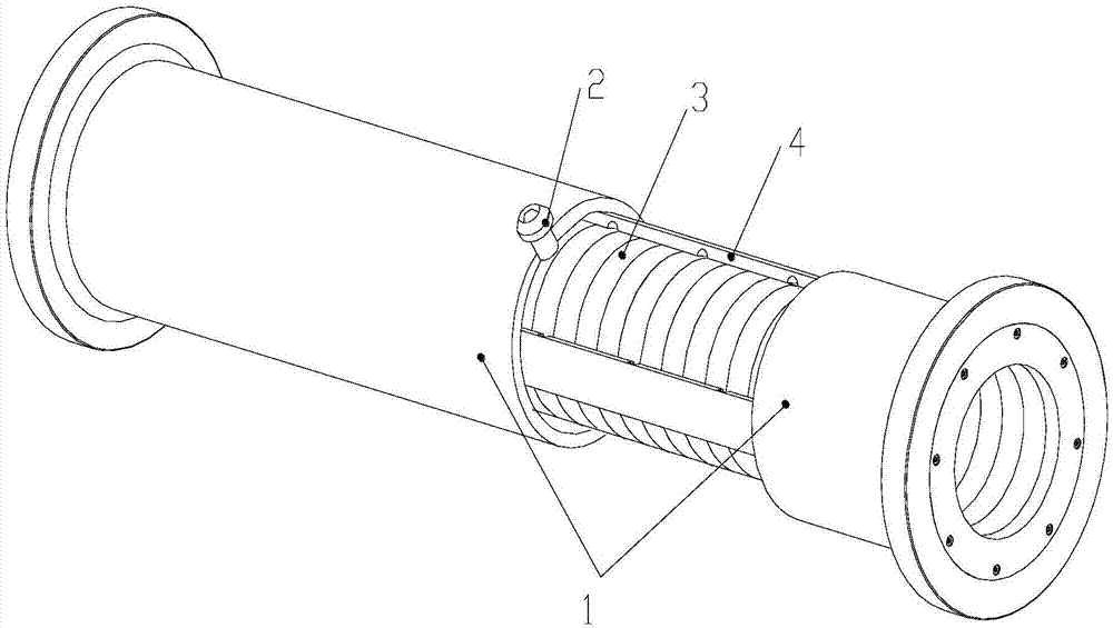 Elastic inner wall anti-clogging concrete high-pressure delivery pump pipe and its application method