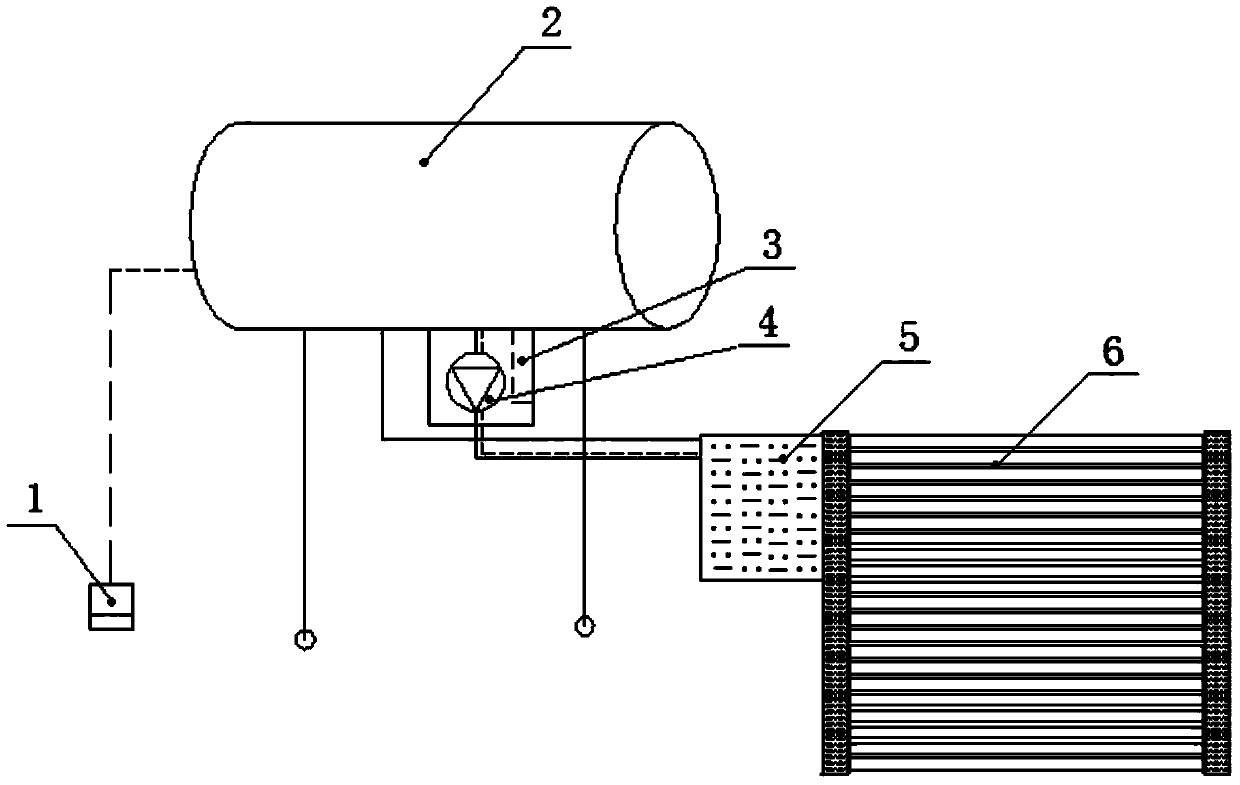 Micro-power cycle balcony wall-mounted solar system