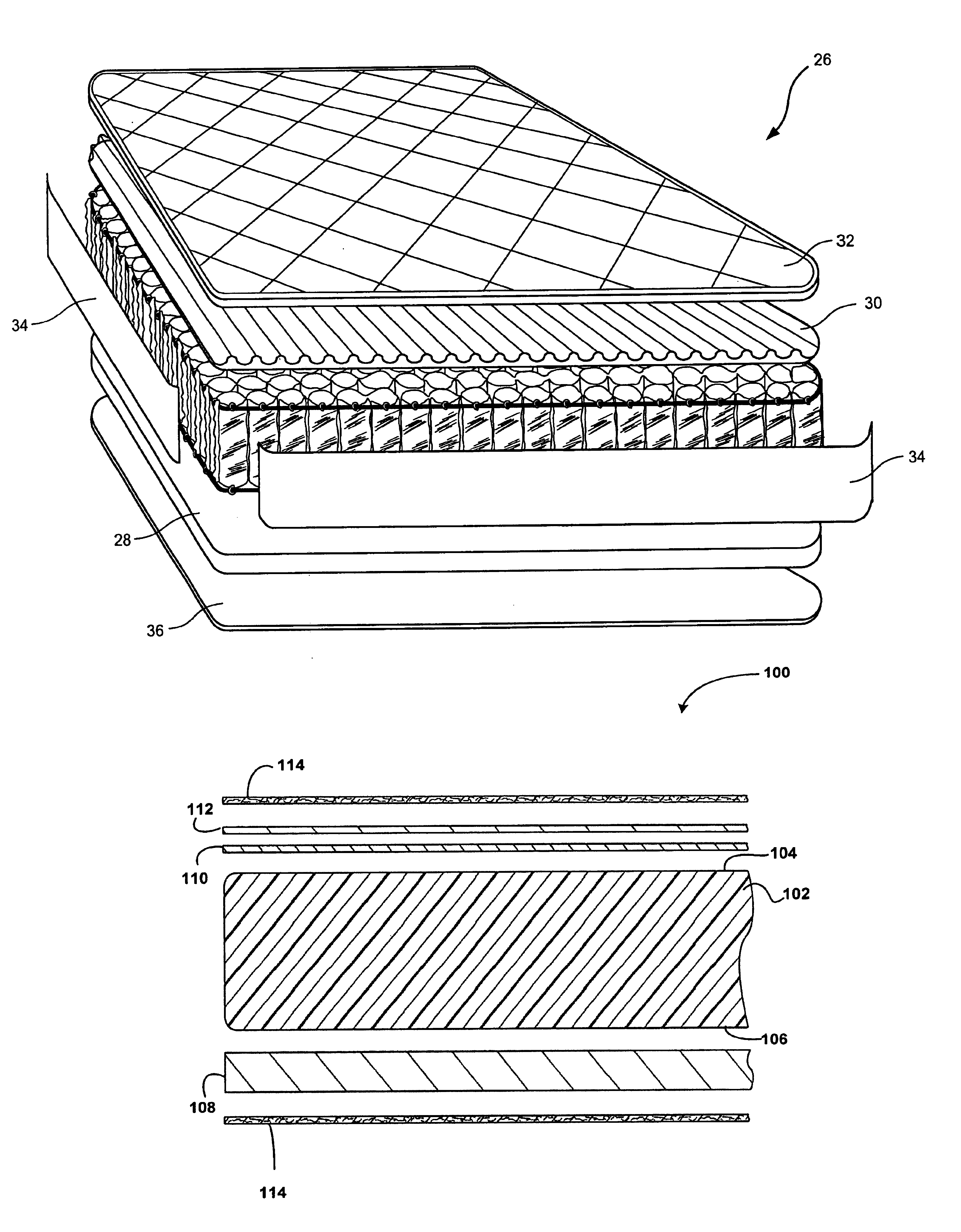 No-flip mattress systems and methods