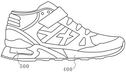Intelligent positioning ultra-light running shoes and sole manufacturing method thereof