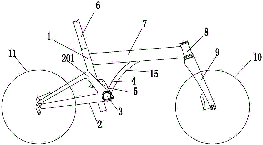 Folding bicycle