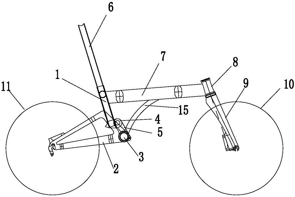 Folding bicycle