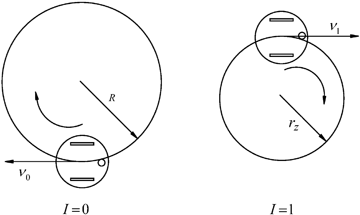 Underactuated robot self-organizing aggregation method based on binary environmental information