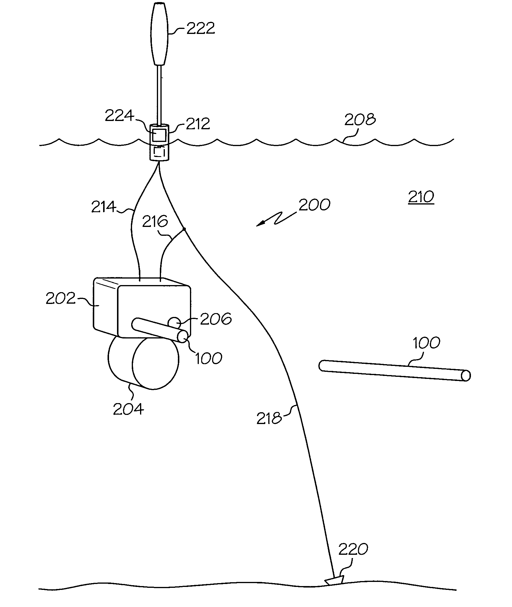 Unmanned underwater vehicle docking station coupling system and method