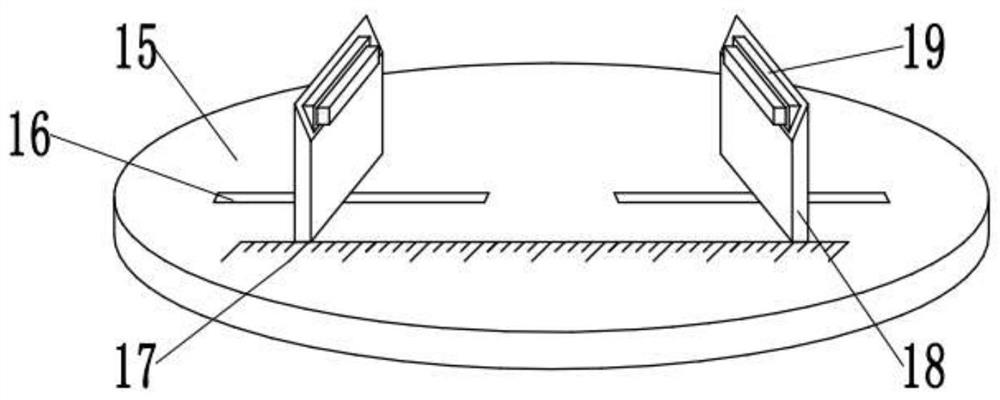 A size detection device with dust removal function for the production of computer main case