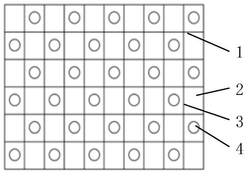 An internal member and a fluidized bed reactor comprising the internal member