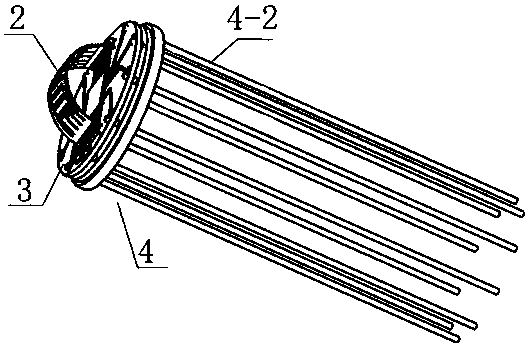 Large-visual-field array infrared detector