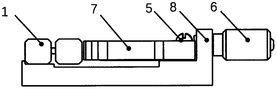 Umbrella-shaped piezoelectric driving device