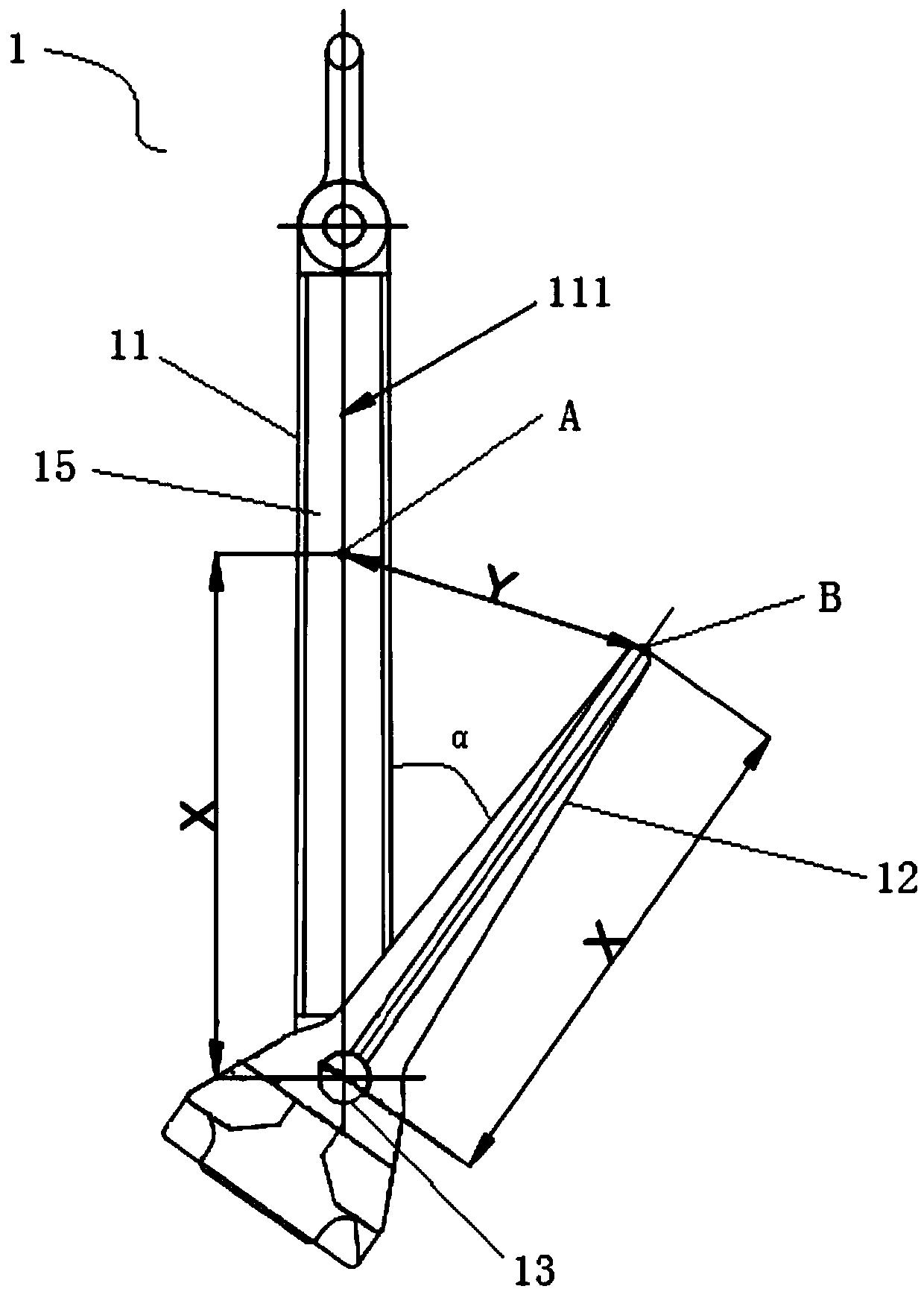 A Measuring Method of Anchor Angle