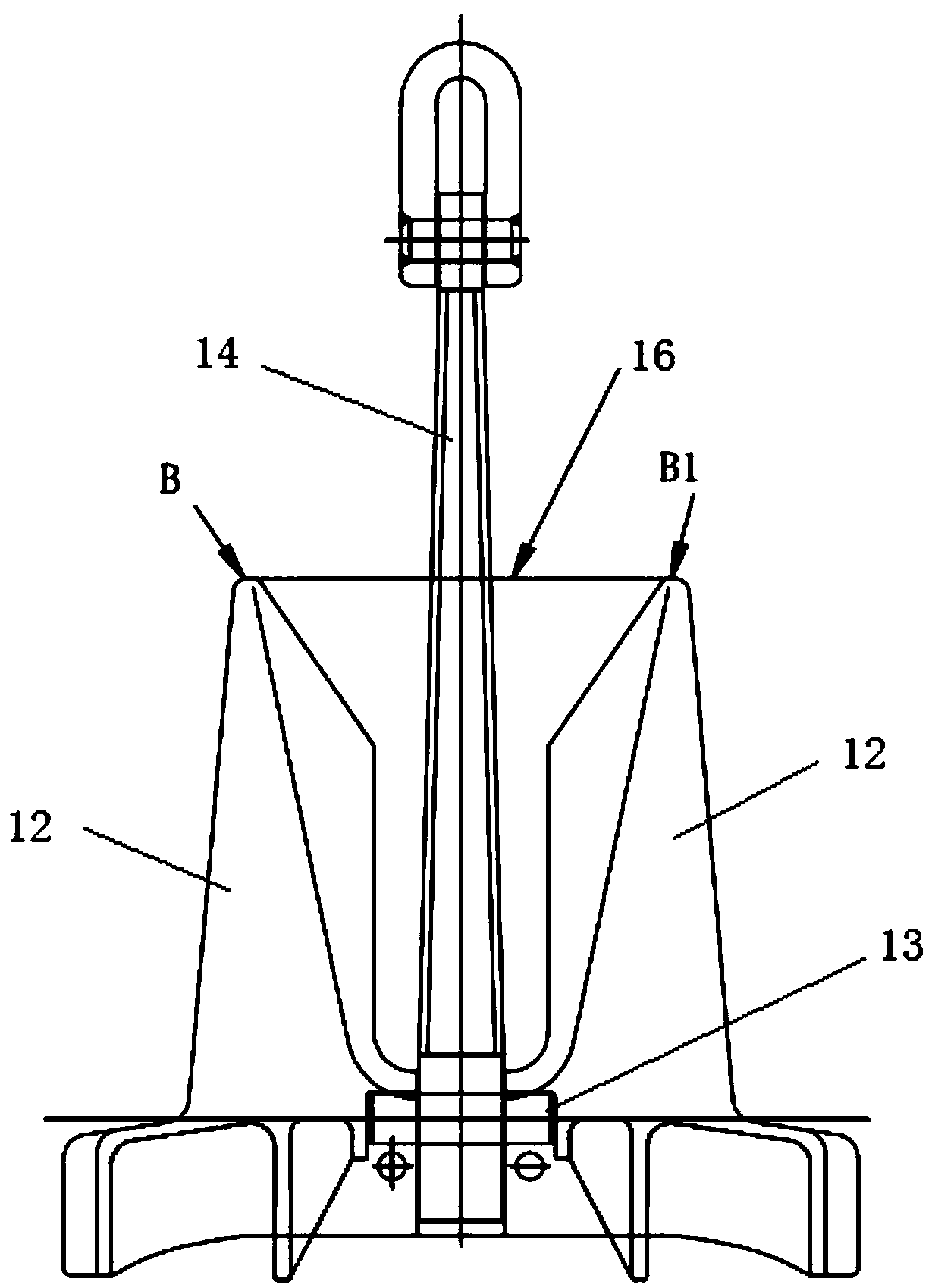 A Measuring Method of Anchor Angle