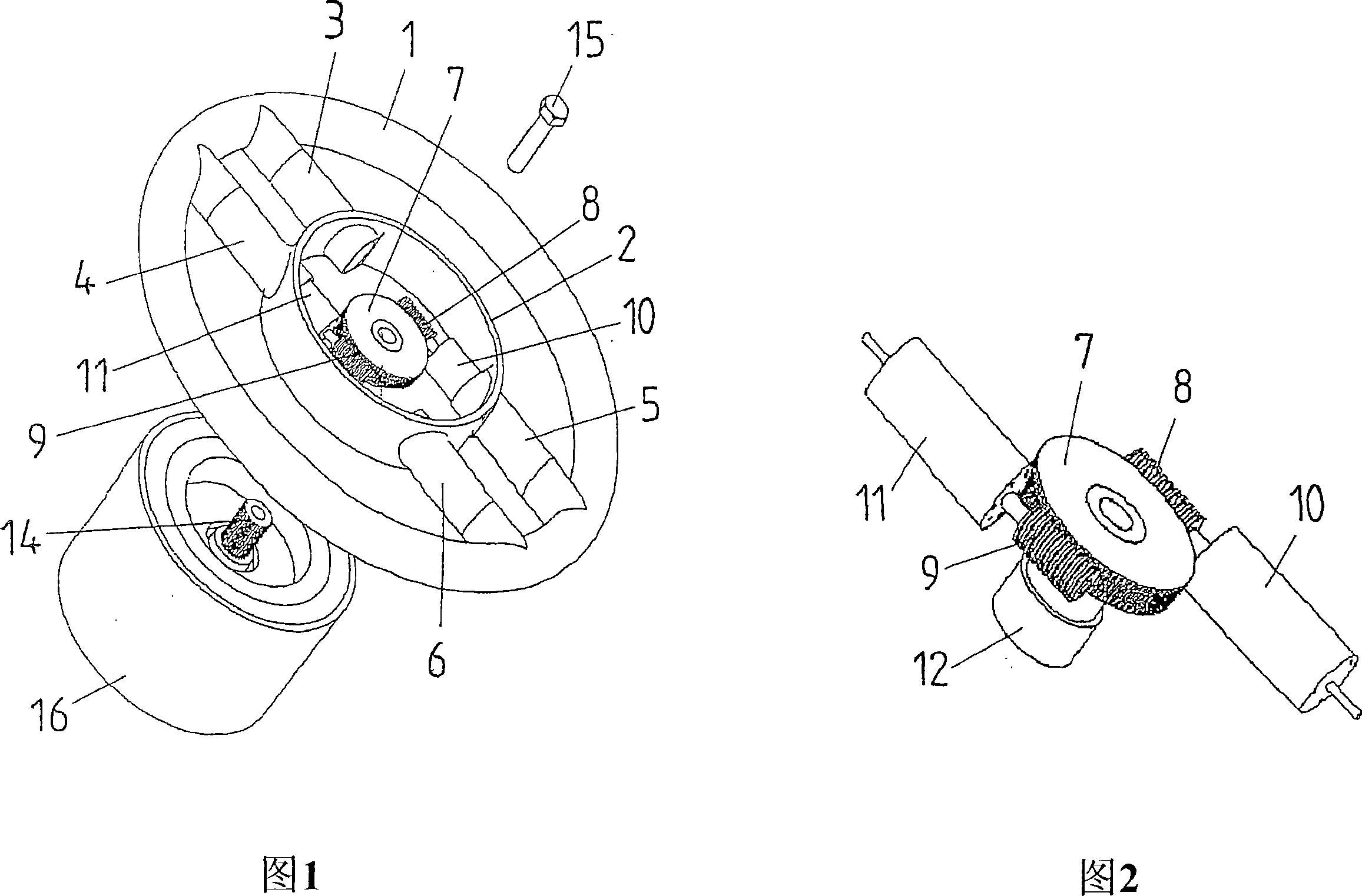 Steering device for a superposition steering system