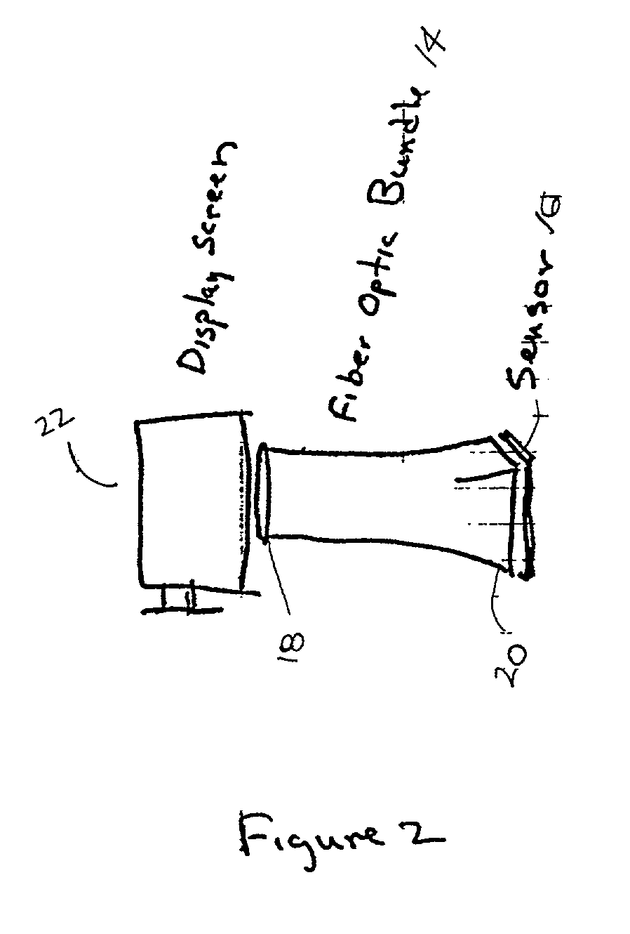 Fiber optic image mapping apparatus and method