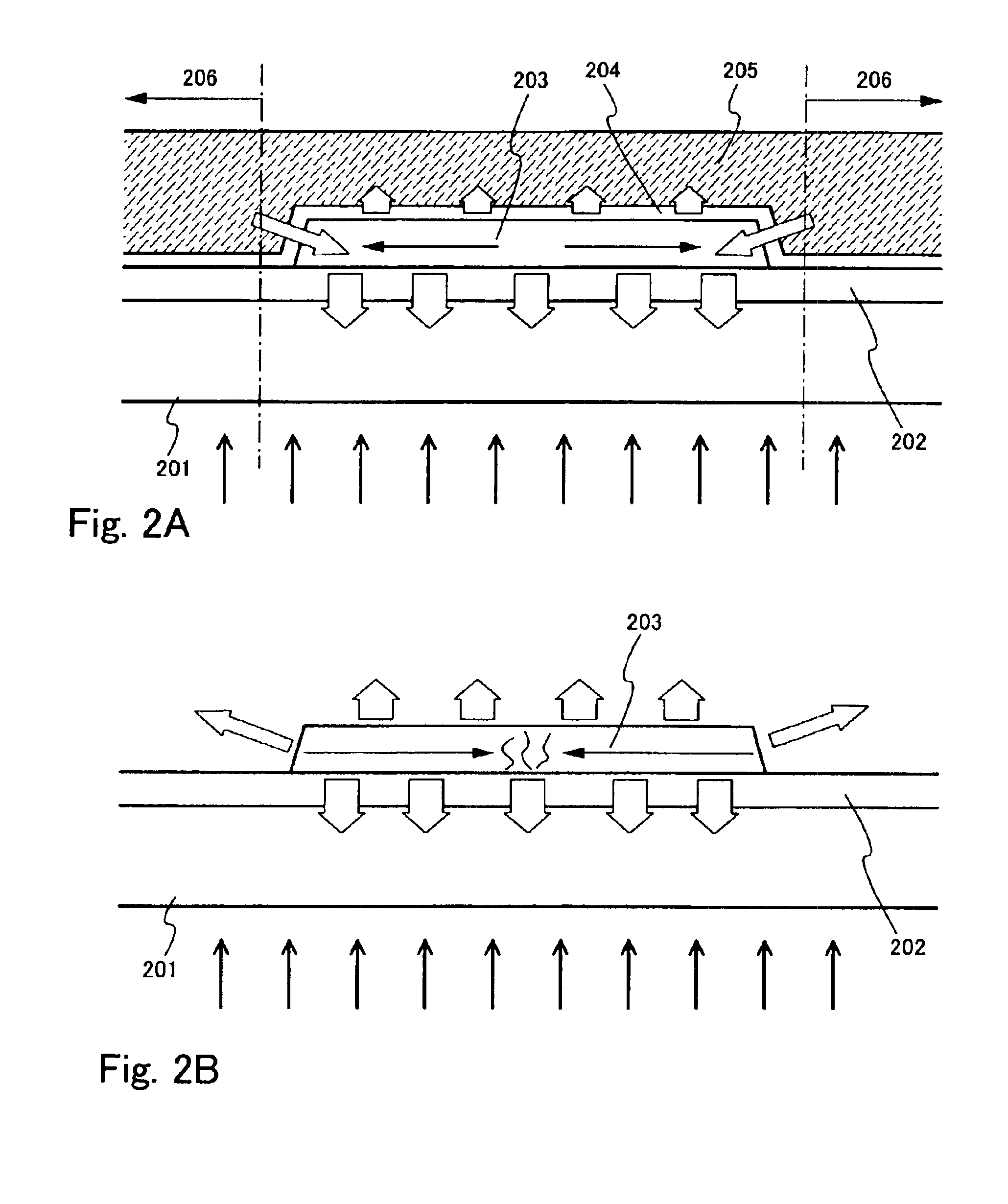 Method of manufacturing a semiconductor device by crystallization of a semiconductor region by use of a continuous wave laser beam through the substrate