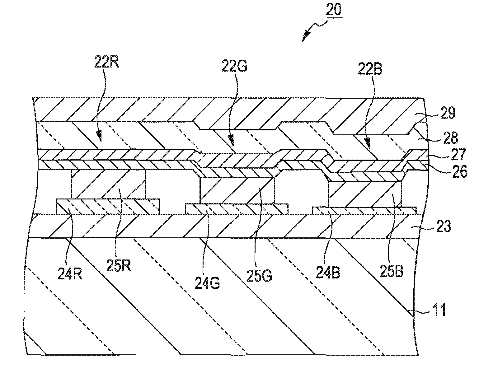 Light-emitting device, image forming apparatus, display device, and electronic apparatus